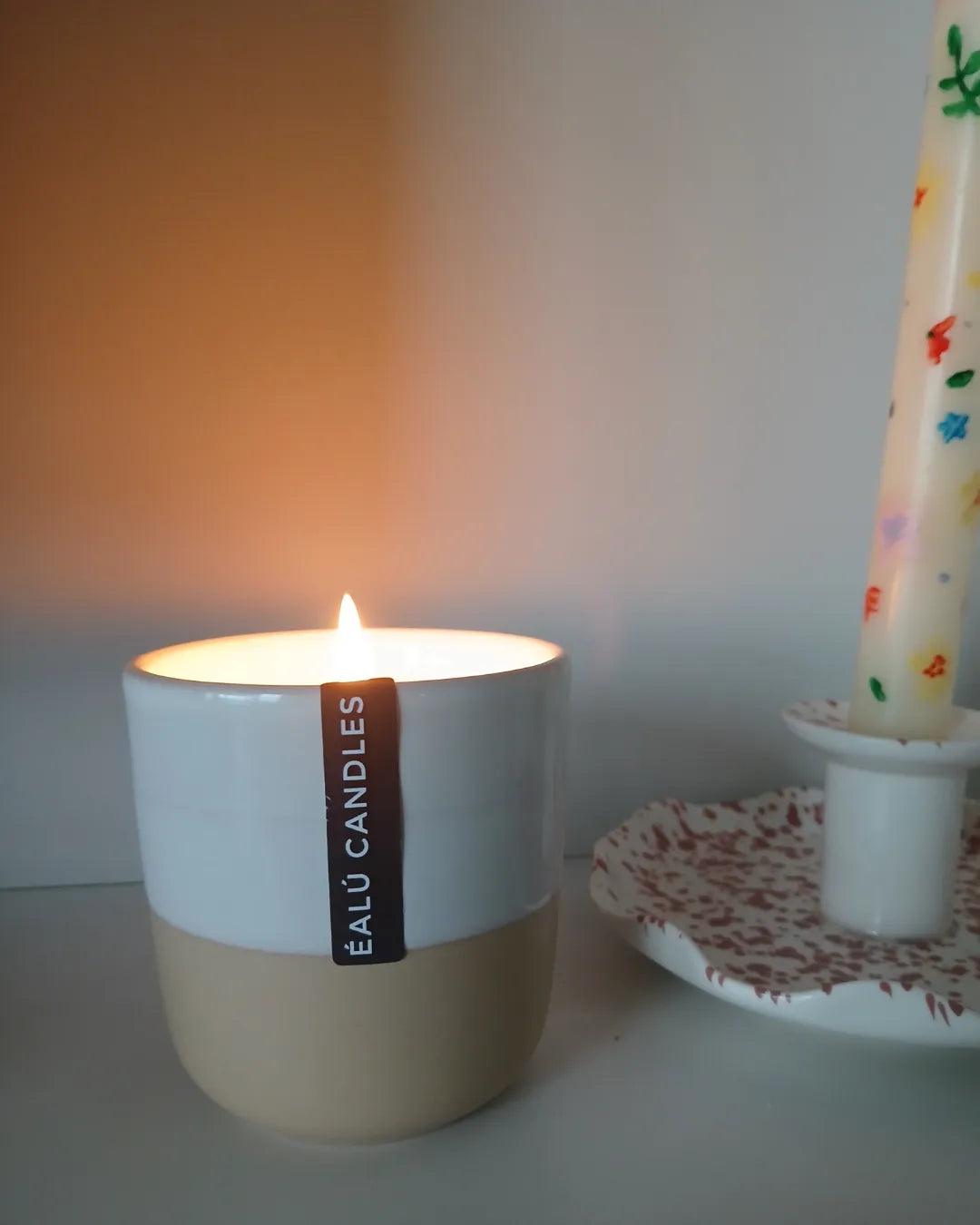 Sunny daze  Coffee cup candle