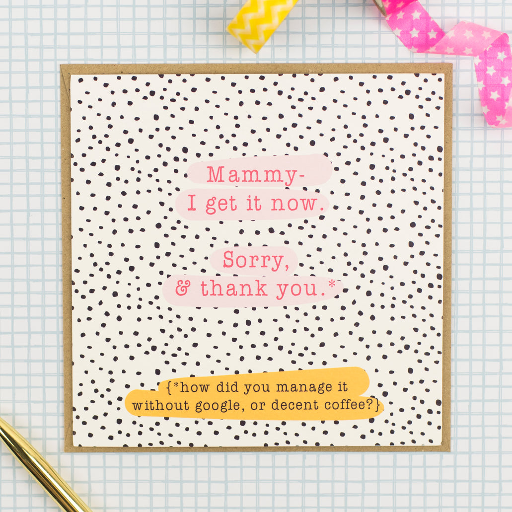 Mothers day card