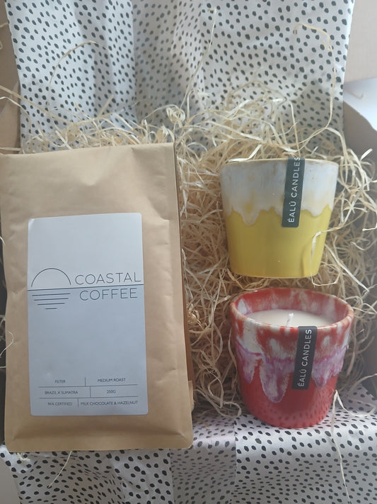 Coffee cup candle Hamper